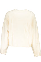 DESIGUAL WEISSER DAMENPULLOVER