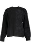 DESIGUAL Damenpullover schwarz – Langärmliger Rollkragen-Pullover für Herbst/Winter Schwarz