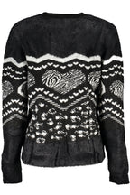 DESIGUAL SCHWARZER DAMENPULLOVER