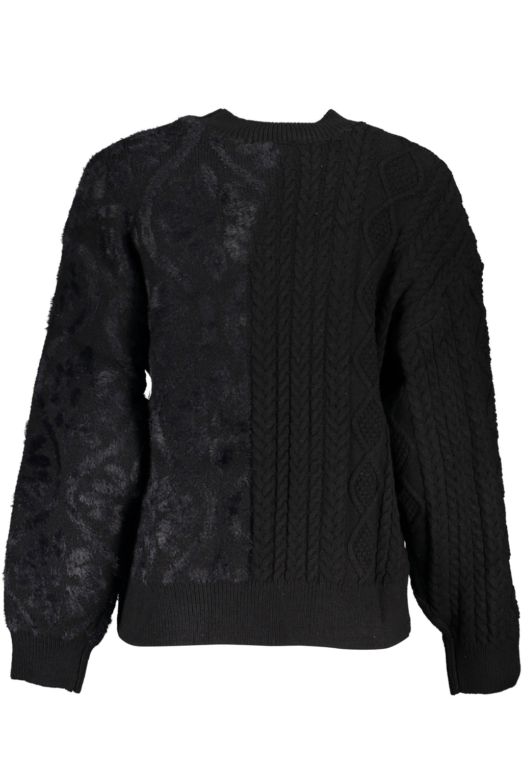 DESIGUAL SCHWARZER DAMENPULLOVER