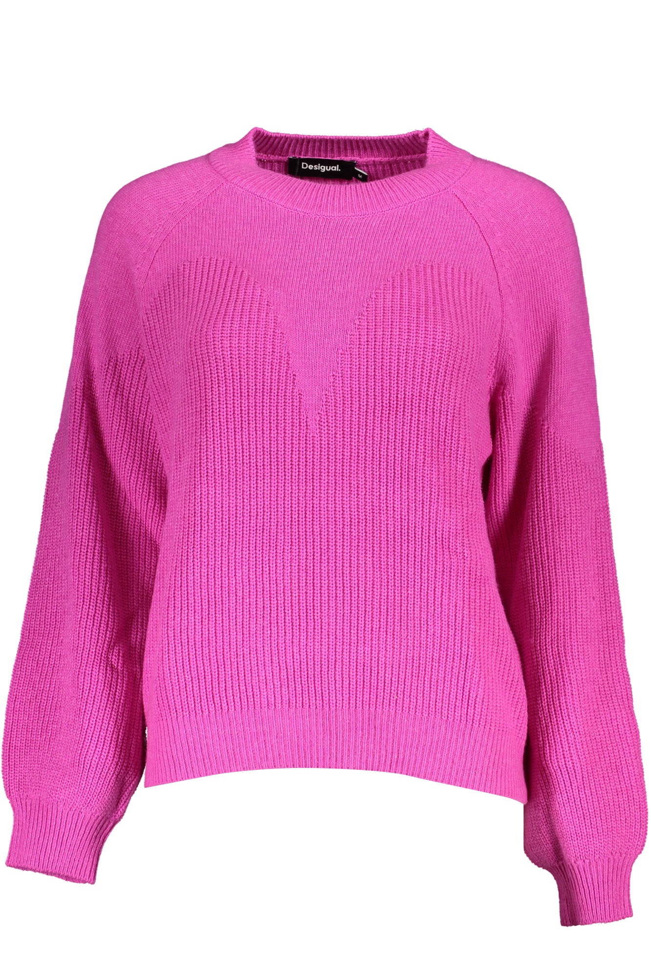 DESIGUAL Damenpullover Rosa – Langärmliger Rollkragen-Pullover für Herbst/Winter Rosa