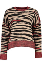 DESIGUAL ROTER DAMENPULLOVER
