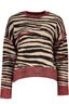 DESIGUAL ROTER DAMENPULLOVER