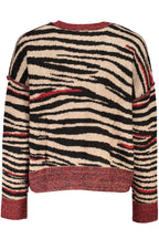 DESIGUAL ROTER DAMENPULLOVER