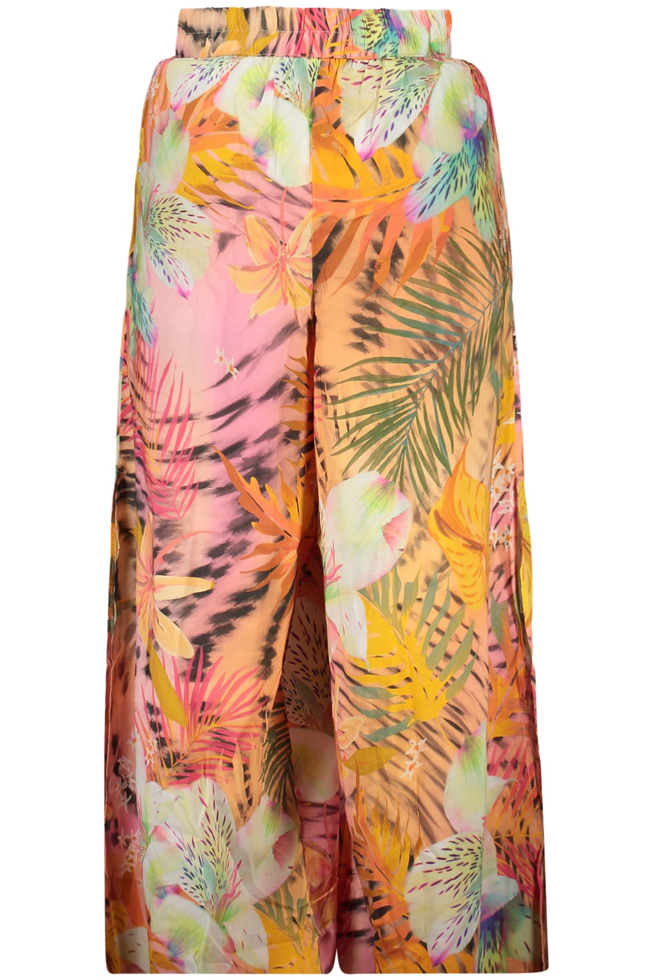 DESIGUAL Damen Hosen – mit elastischem Bund, mit Taschen Orange