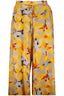 DESIGUAL Damen Hosen – mit elastischem Bund, mit Taschen Gelb