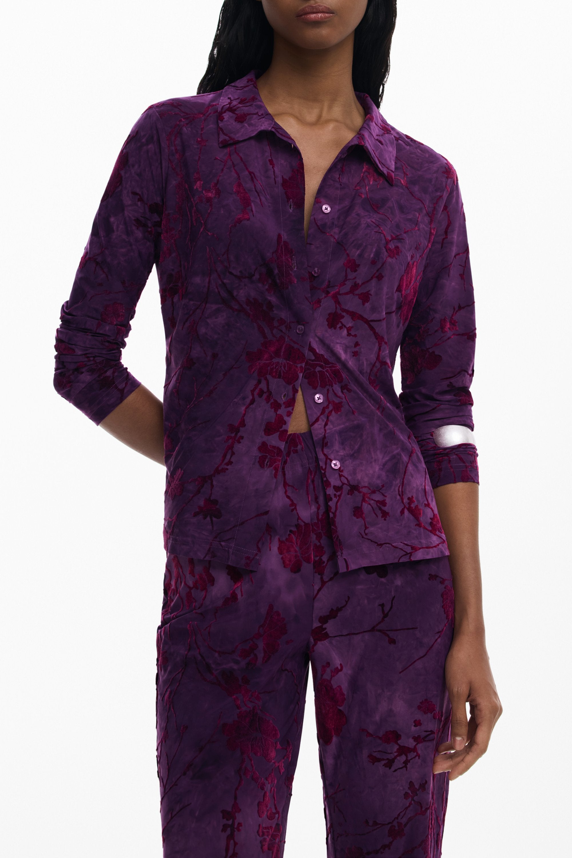 DESIGUAL LILA DAMENHOSE