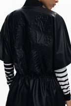 DESIGUAL DAMEN-PONCHO SCHWARZ