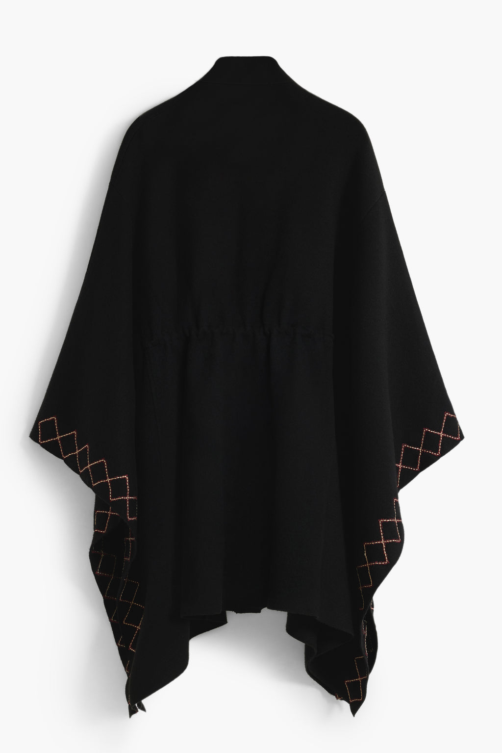 DESIGUAL PONCHO DAMEN SCHWARZ