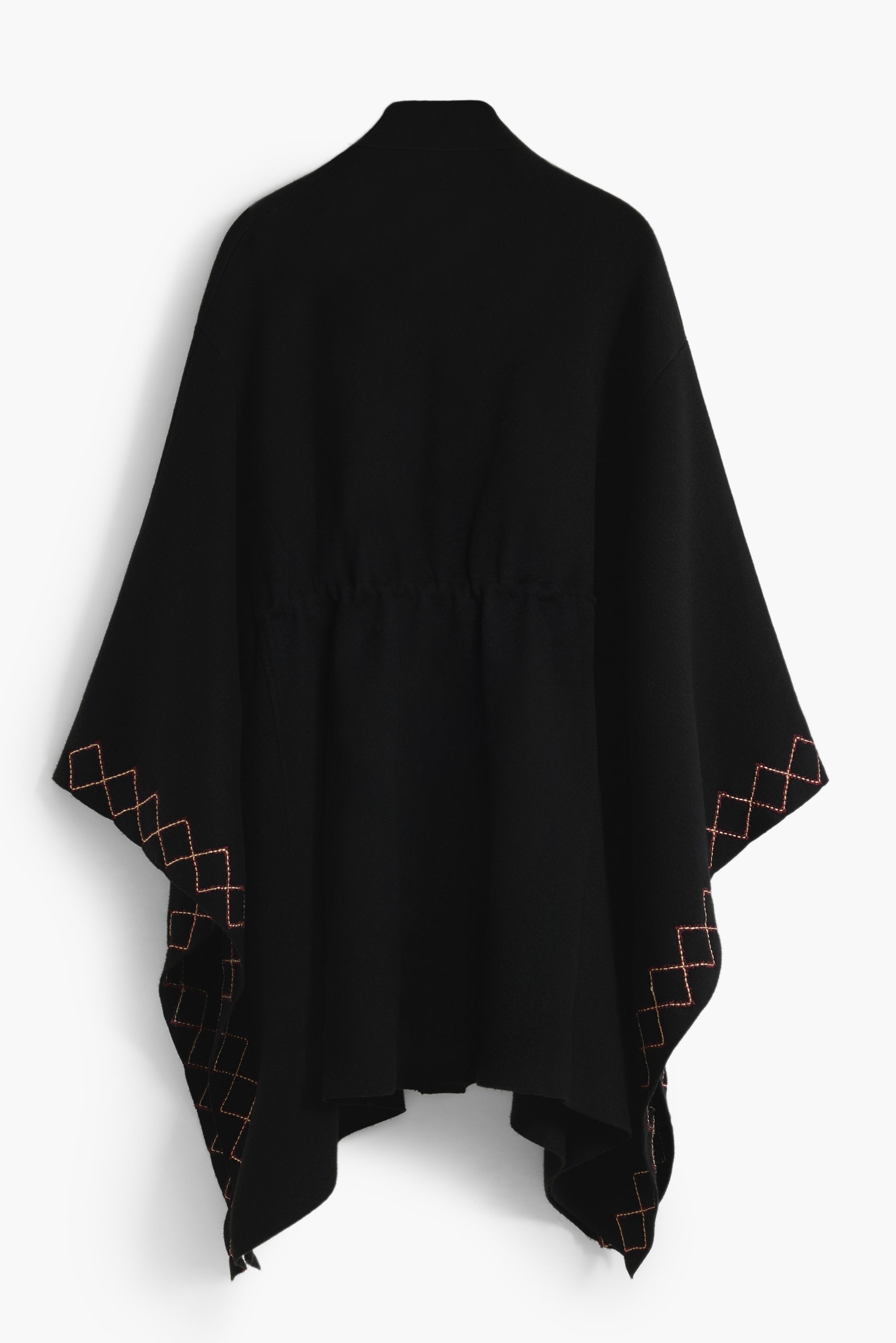 DESIGUAL PONCHO DAMEN SCHWARZ