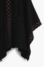 DESIGUAL PONCHO DAMEN SCHWARZ