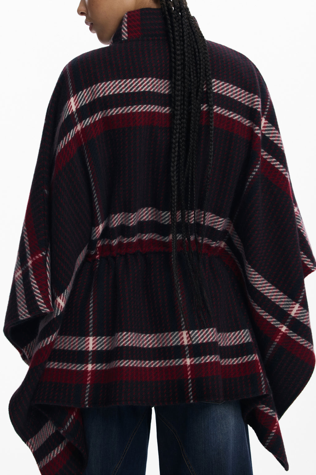 DESIGUAL PONCHO DAMEN SCHWARZ