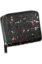 DESIGUAL SCHWARZE DAMEN-GELDBÖRSE