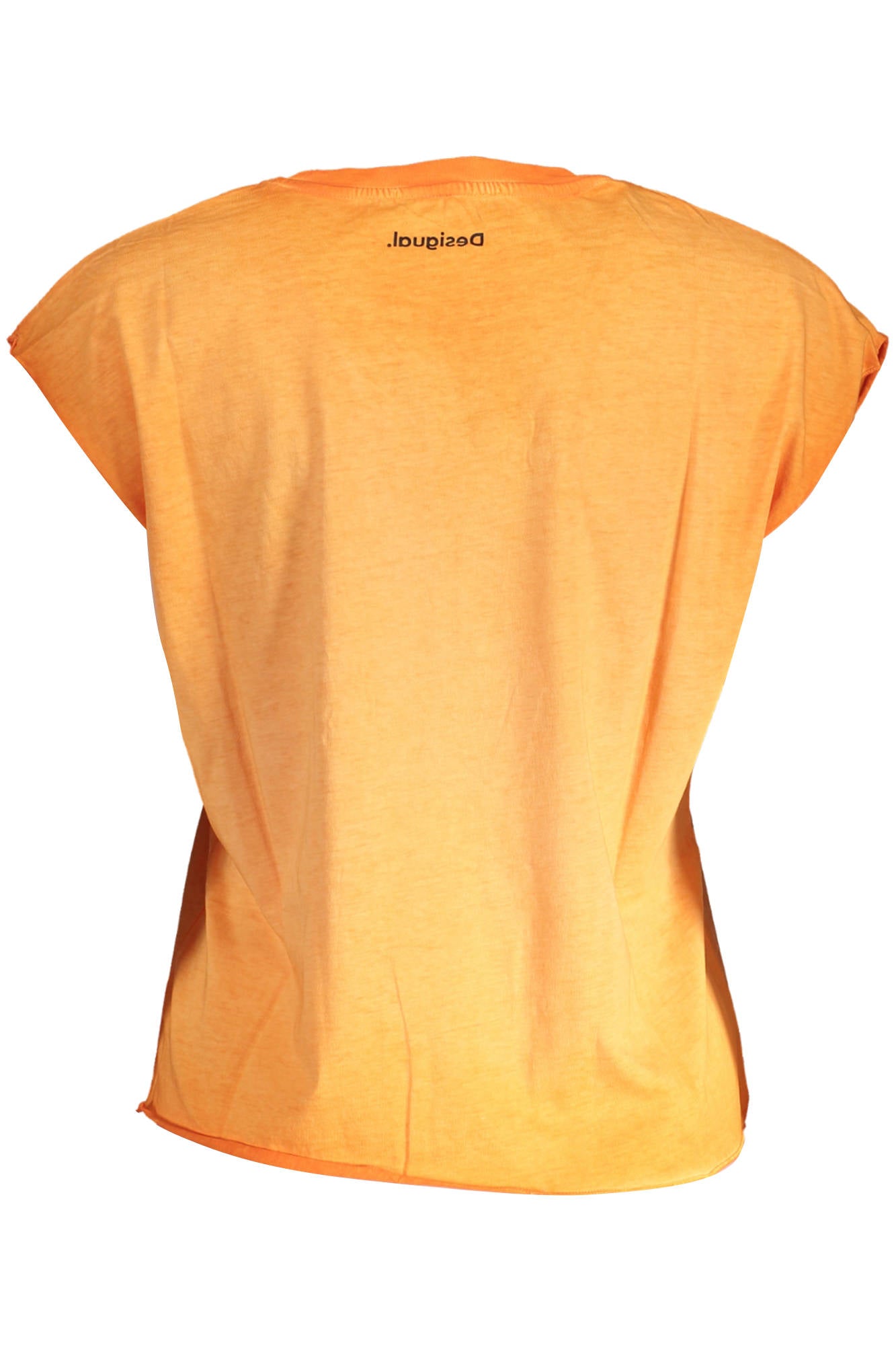 DESIGUAL DAMEN KURZARM T-SHIRT ORANGE Zweitbild