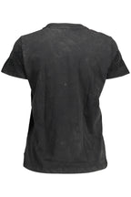 DESIGUAL KURZARM-T-SHIRT DAMEN SCHWARZ