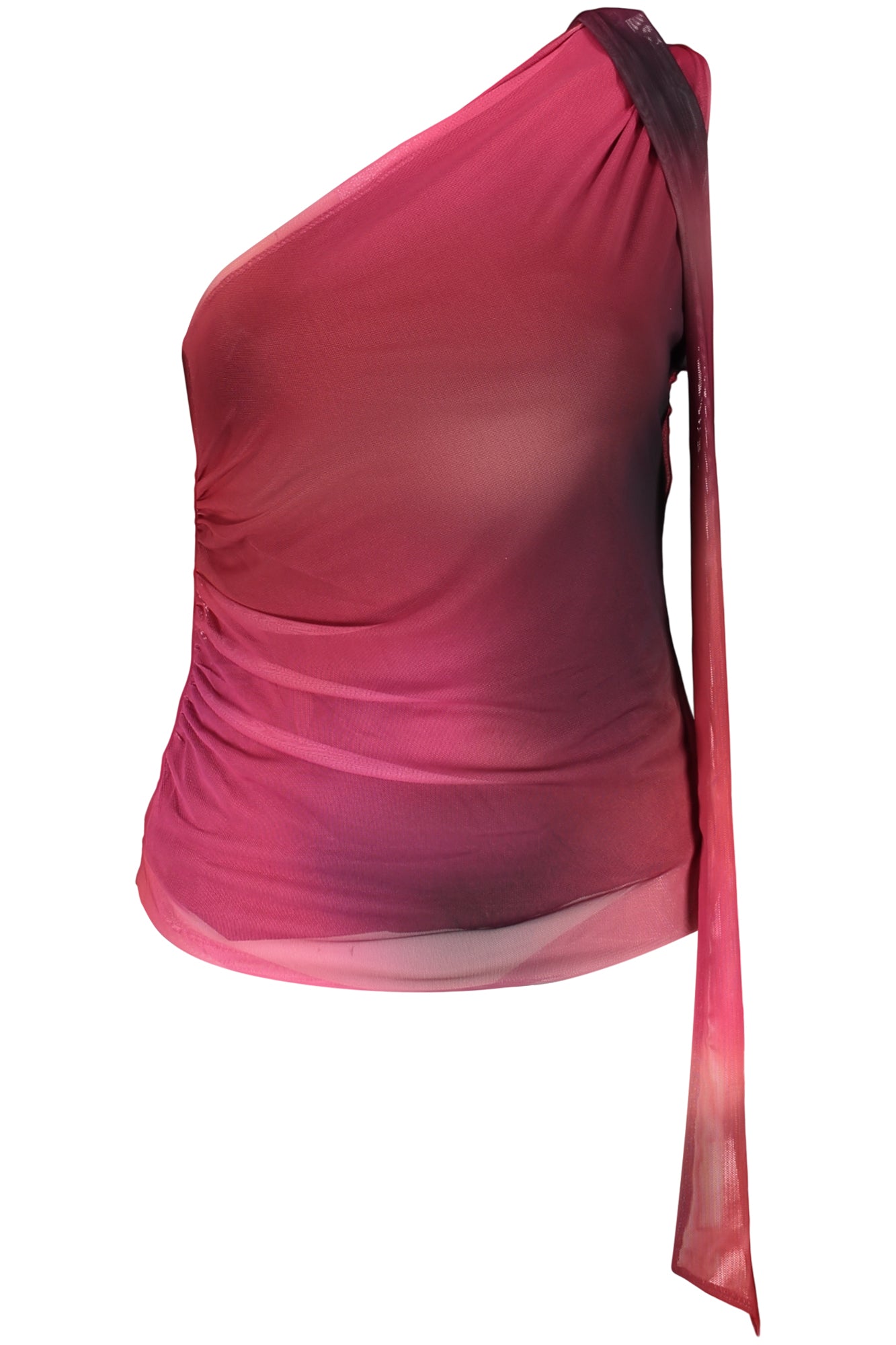 DESIGUAL Damen T-Shirt – Ein-schulter-tanktop | T-Shirts Violett