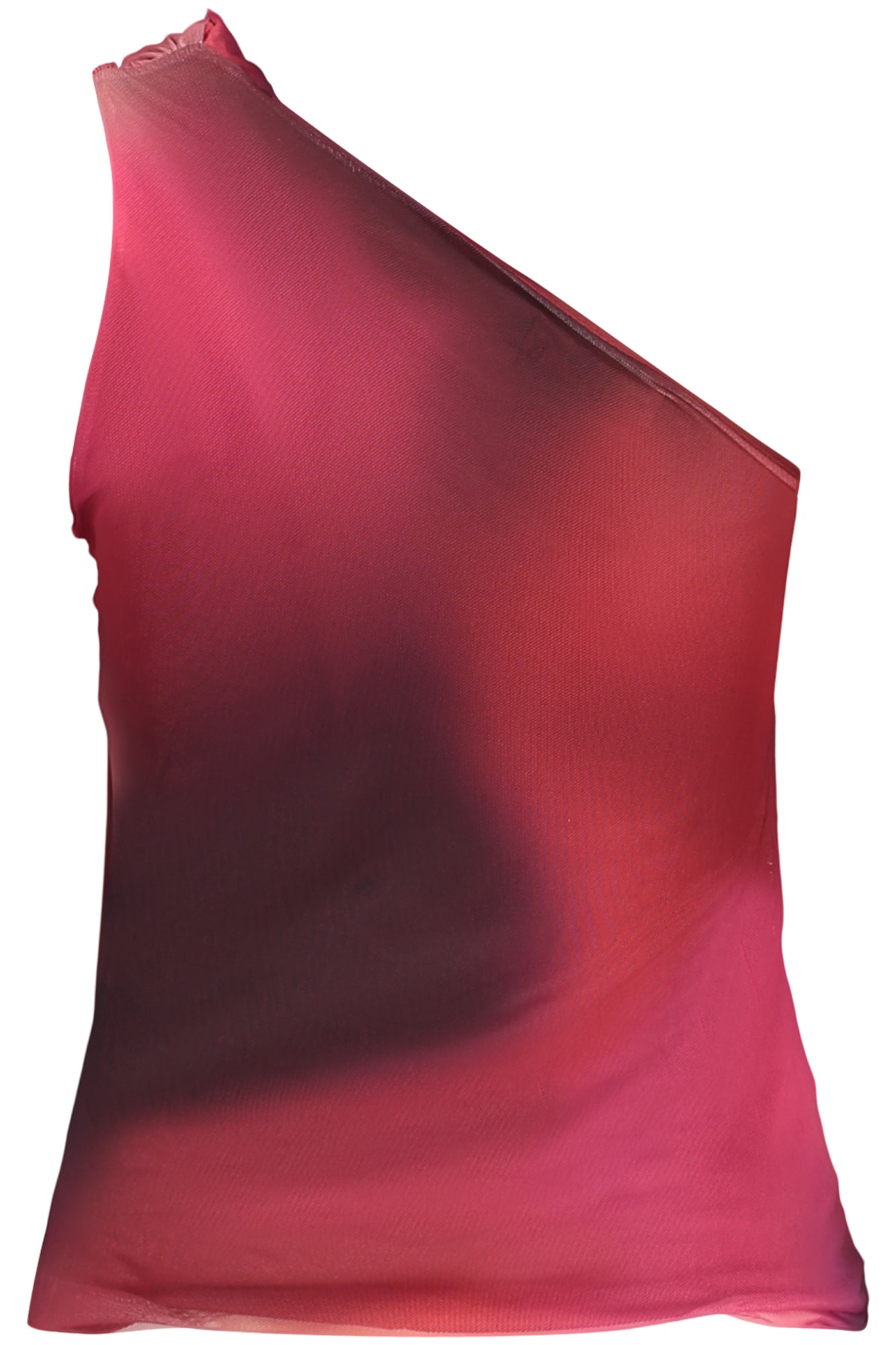 DESIGUAL Damen T-Shirt – Ein-schulter-tanktop | T-Shirts Violett