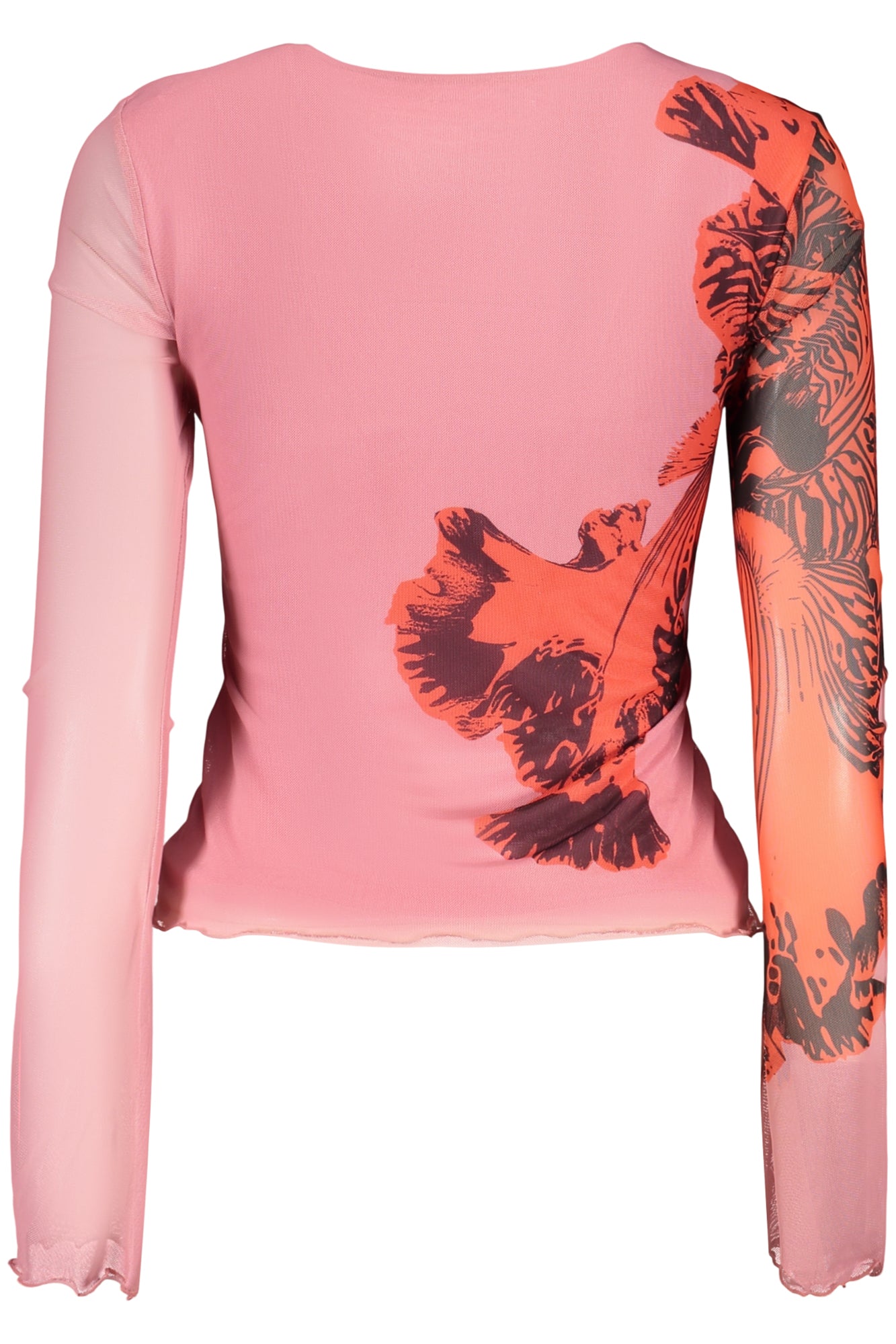 DESIGUAL Damen T-Shirt – Langarm | T-Shirts online kaufen Zweitbild
