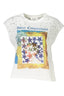 DESIGUAL ÄRMELLOSES T-SHIRT DAMEN WEISS