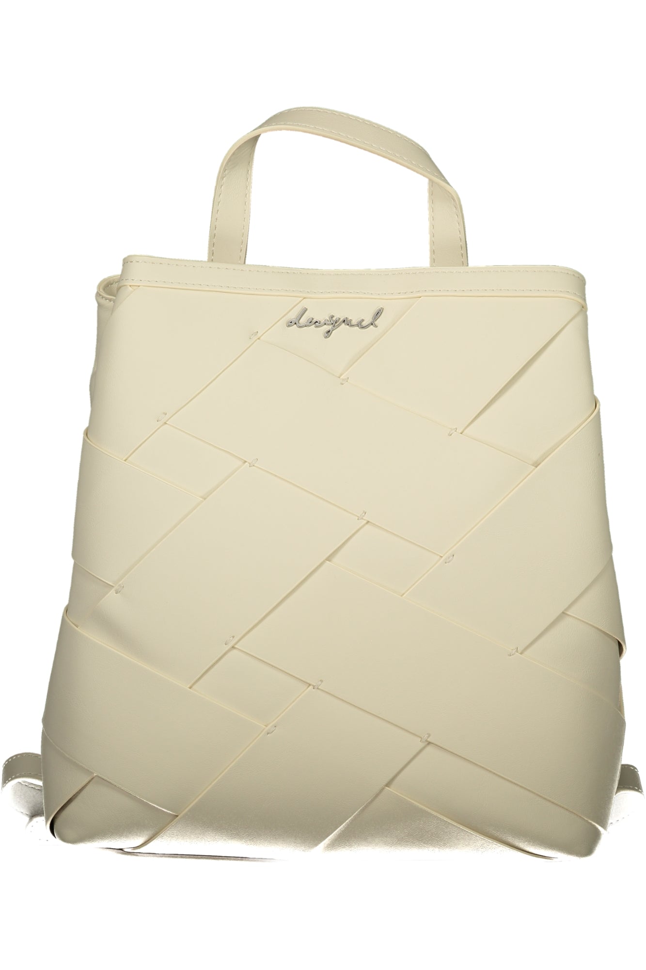 DESIGUAL Damen Rucksäcke – Rucksack, mit Reißverschluss Weiß