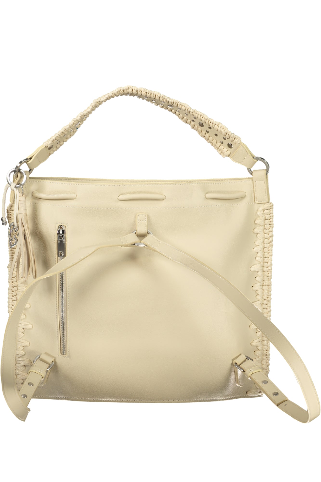DESIGUAL Damen Rucksäcke – Rucksack, mit Reißverschluss Weiß