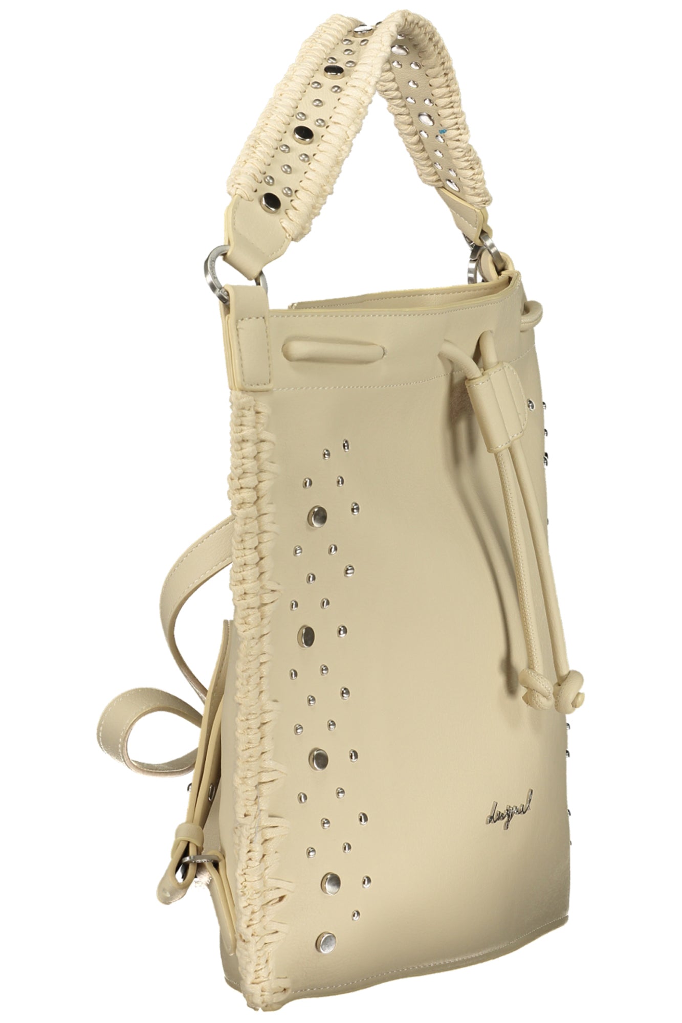DESIGUAL Damen Rucksäcke – Rucksack, mit Reißverschluss Weiß