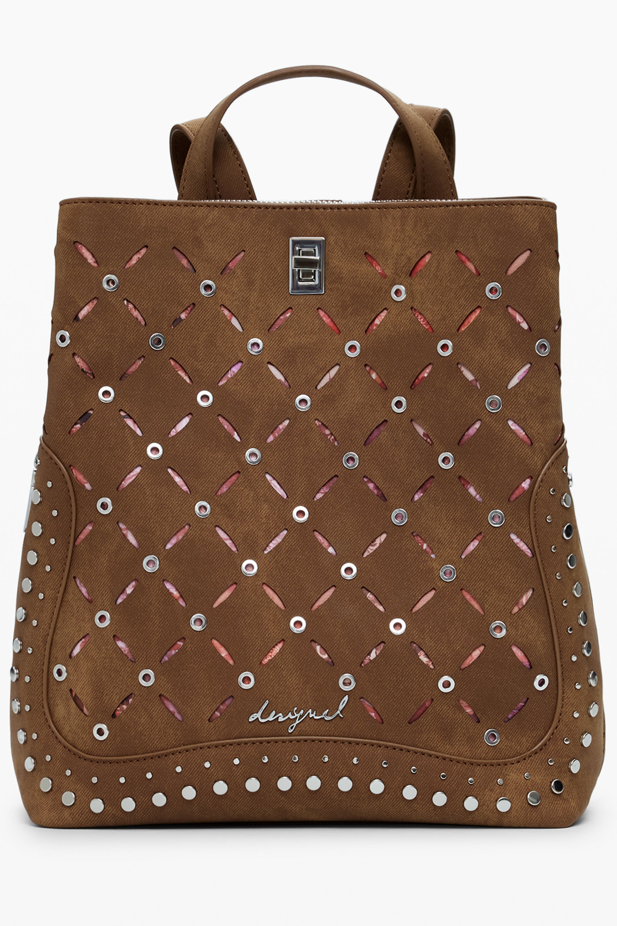 DESIGUAL DAMEN RUCKSACK BRAUN Hauptbild
