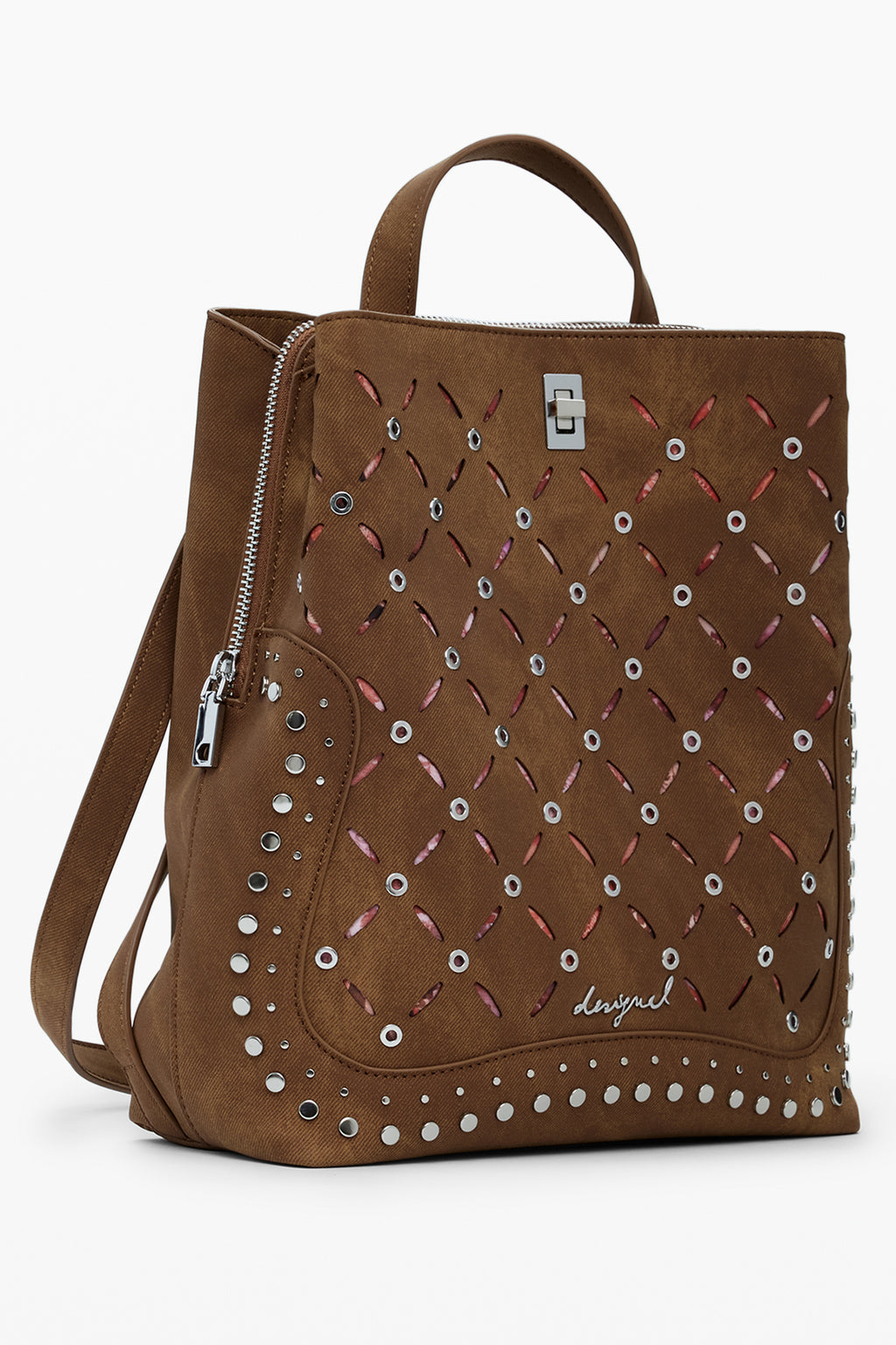 DESIGUAL DAMEN RUCKSACK BRAUN