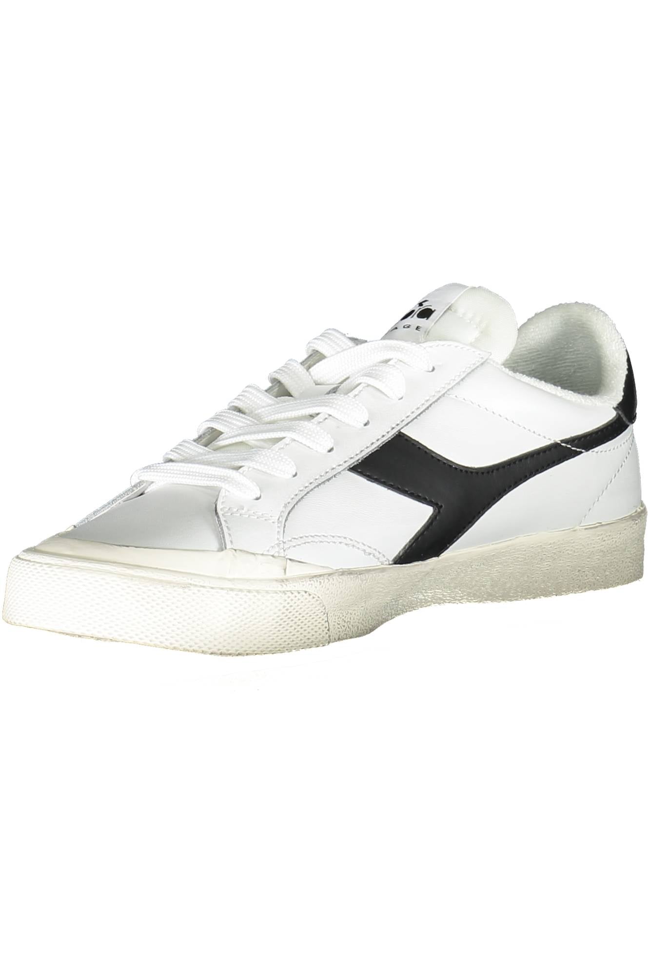DIADORA weiße Sportschuhe Damen – Sneaker für Frühjahr/Sommer mit Kontrastdetails Weiß