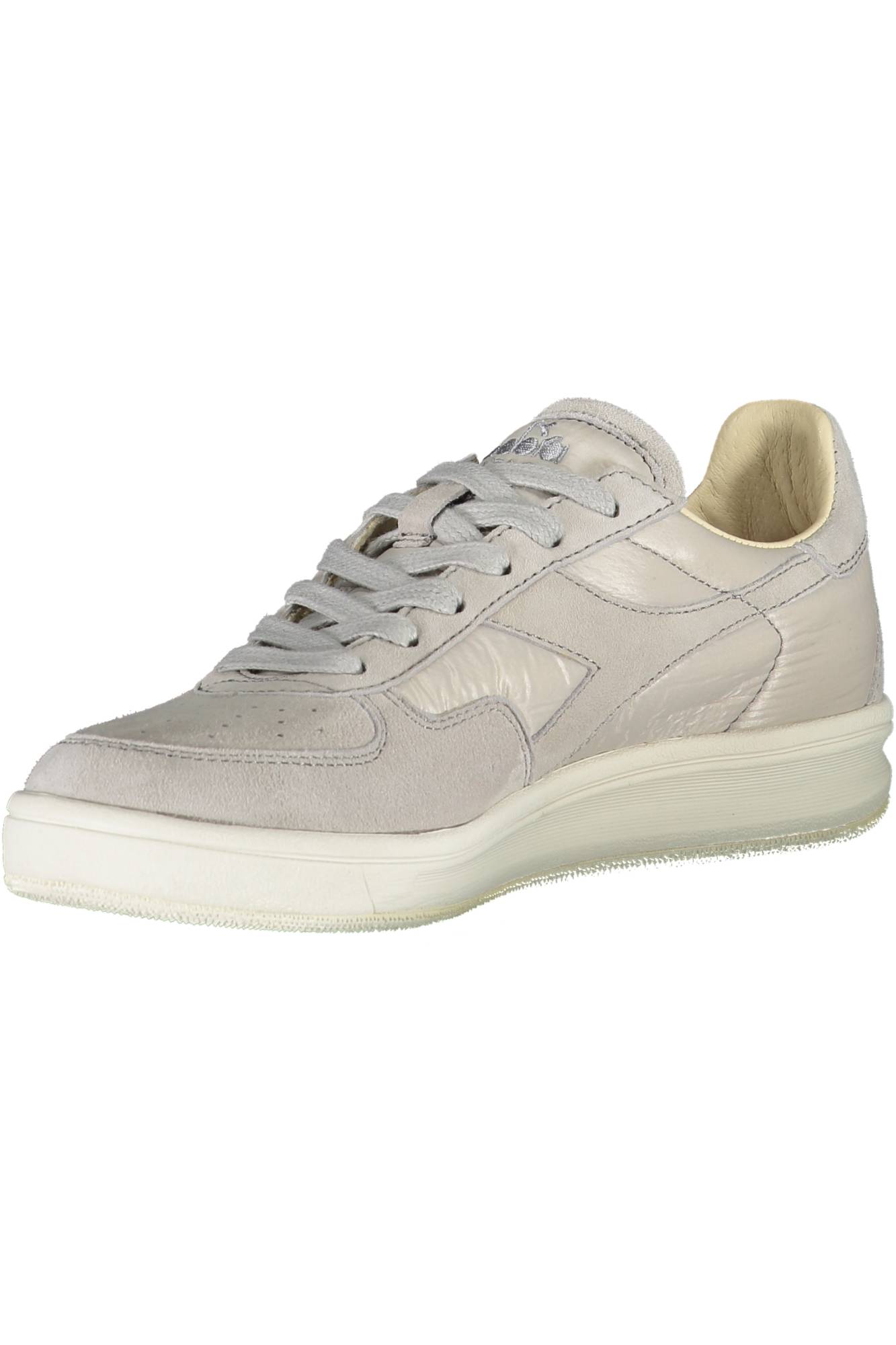 DIADORA Damen Sportschuhe Grau – Sneaker mit Swarovski-Kristallen | Italienische Qualität Grau