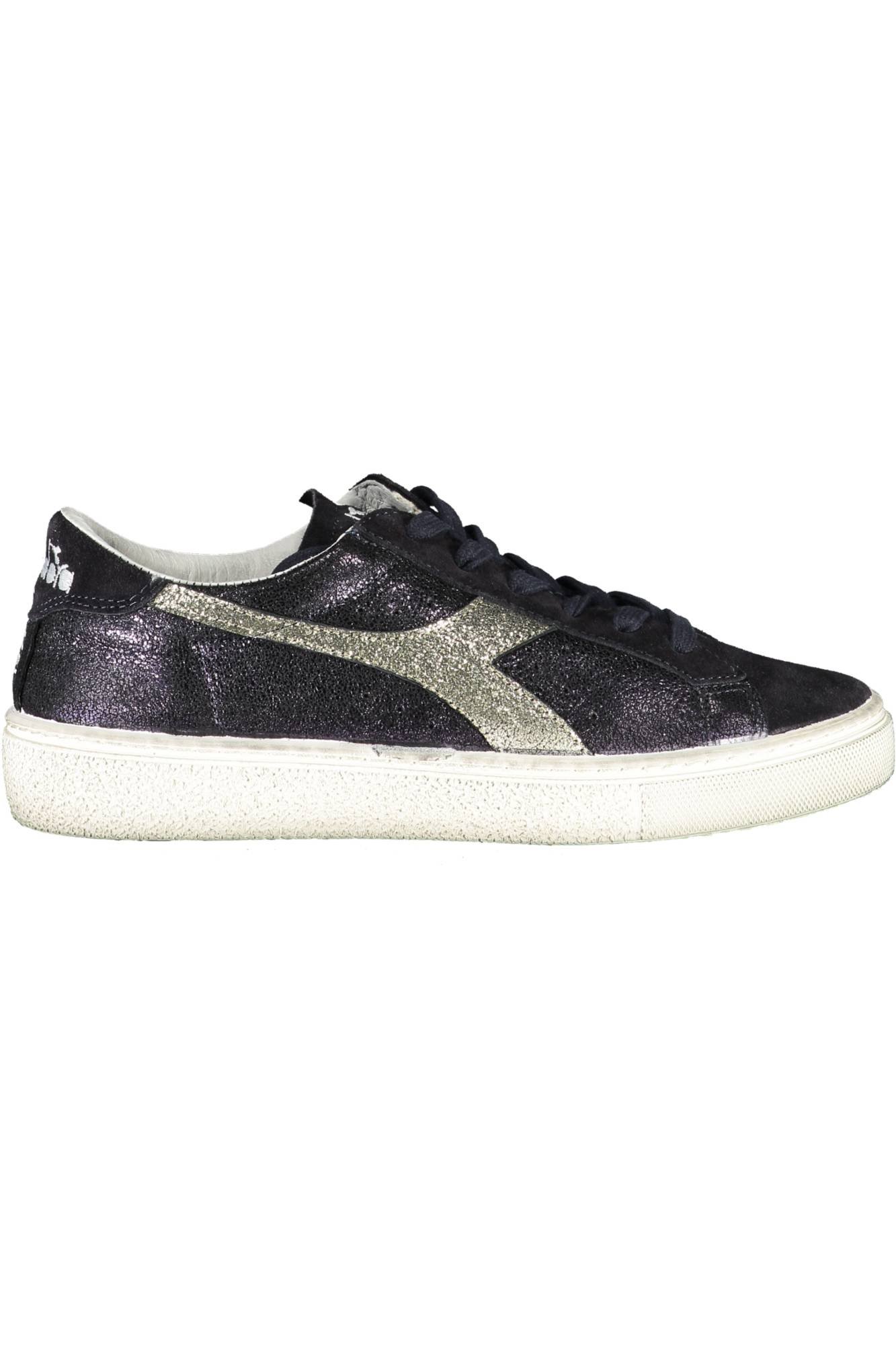 DIADORA Damen Sportschuhe Schwarz – Italienische Sneaker für Frühjahr/Sommer Schwarz
