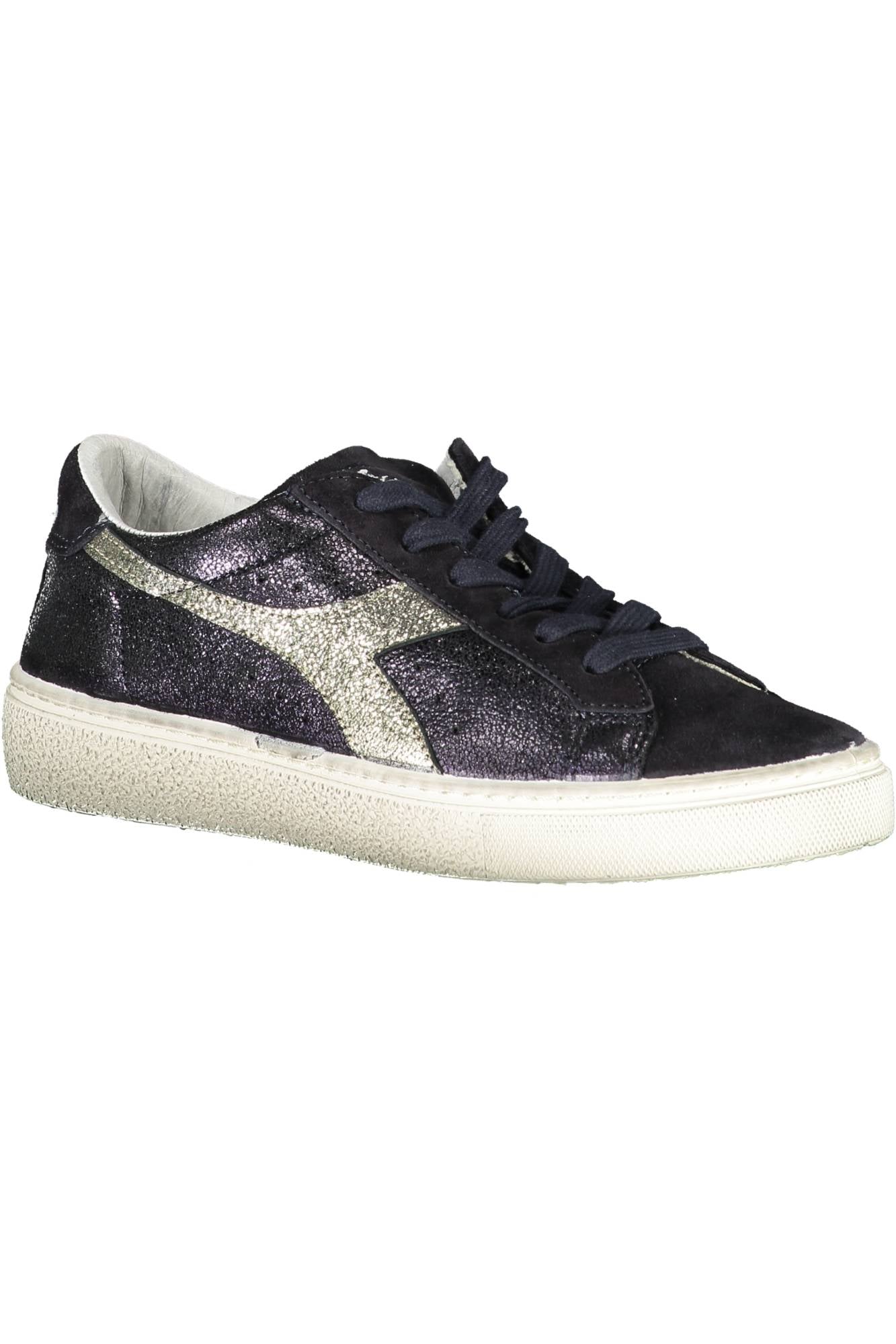 DIADORA Damen Sportschuhe Schwarz – Italienische Sneaker für Frühjahr/Sommer Schwarz