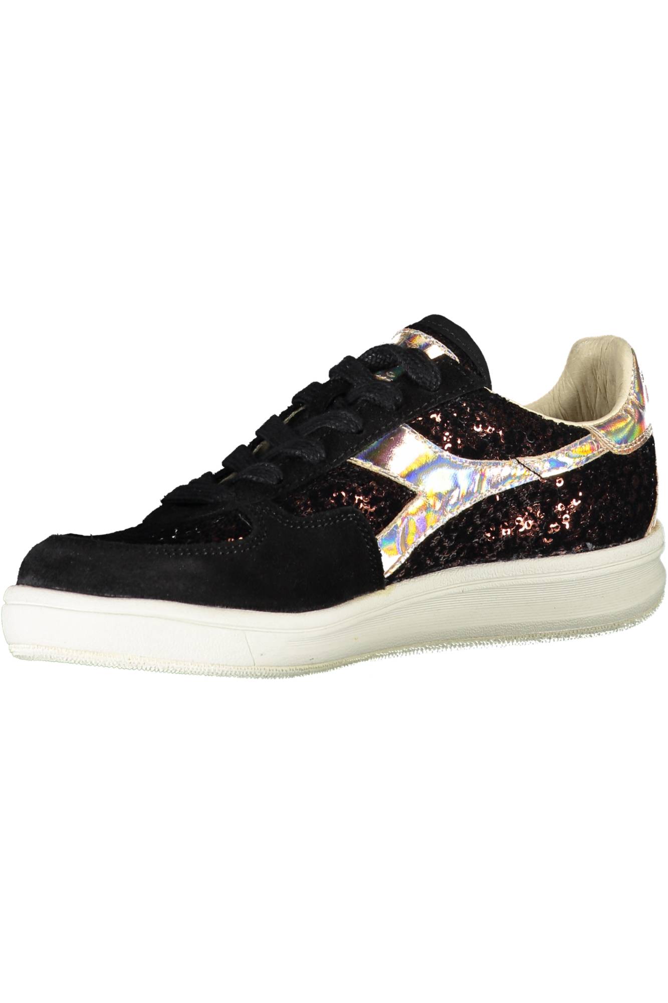 DIADORA Damen Sneaker – Sportschuh mit Schnürsenkeln Schwarz
