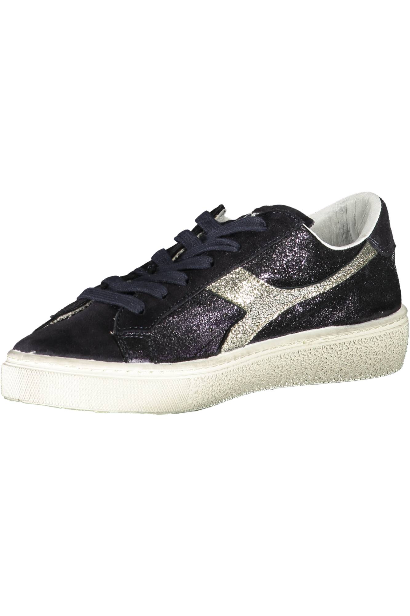DIADORA Damen Sportschuhe Schwarz – Italienische Sneaker für Frühjahr/Sommer Schwarz