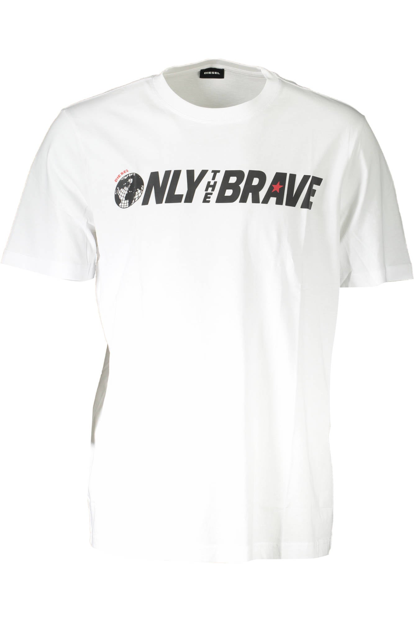 DIESEL KURZARM T-SHIRT HERREN WEISS Hauptbild