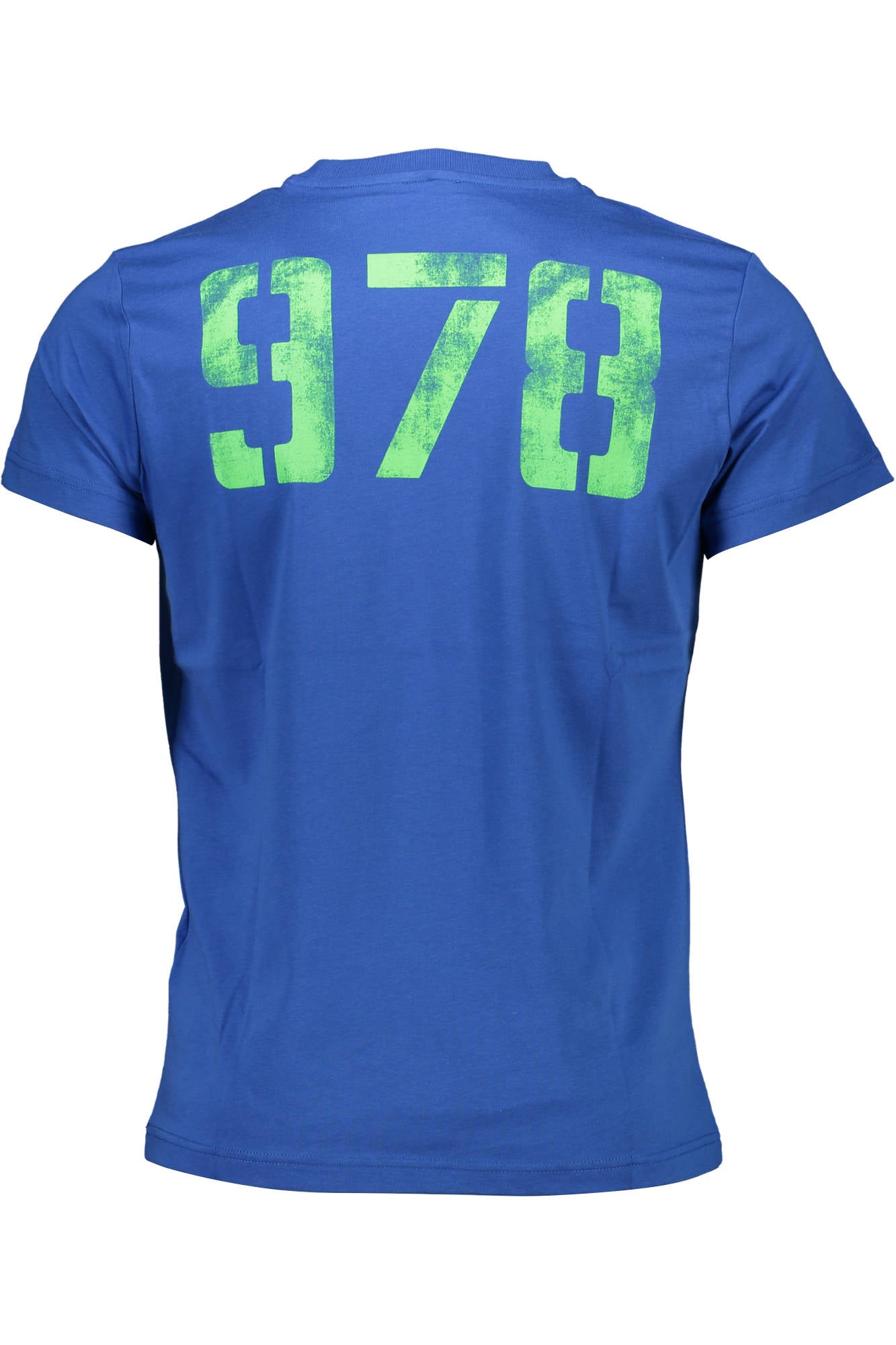 Diesel Herren Kurzarm T-Shirt Blau Blau
