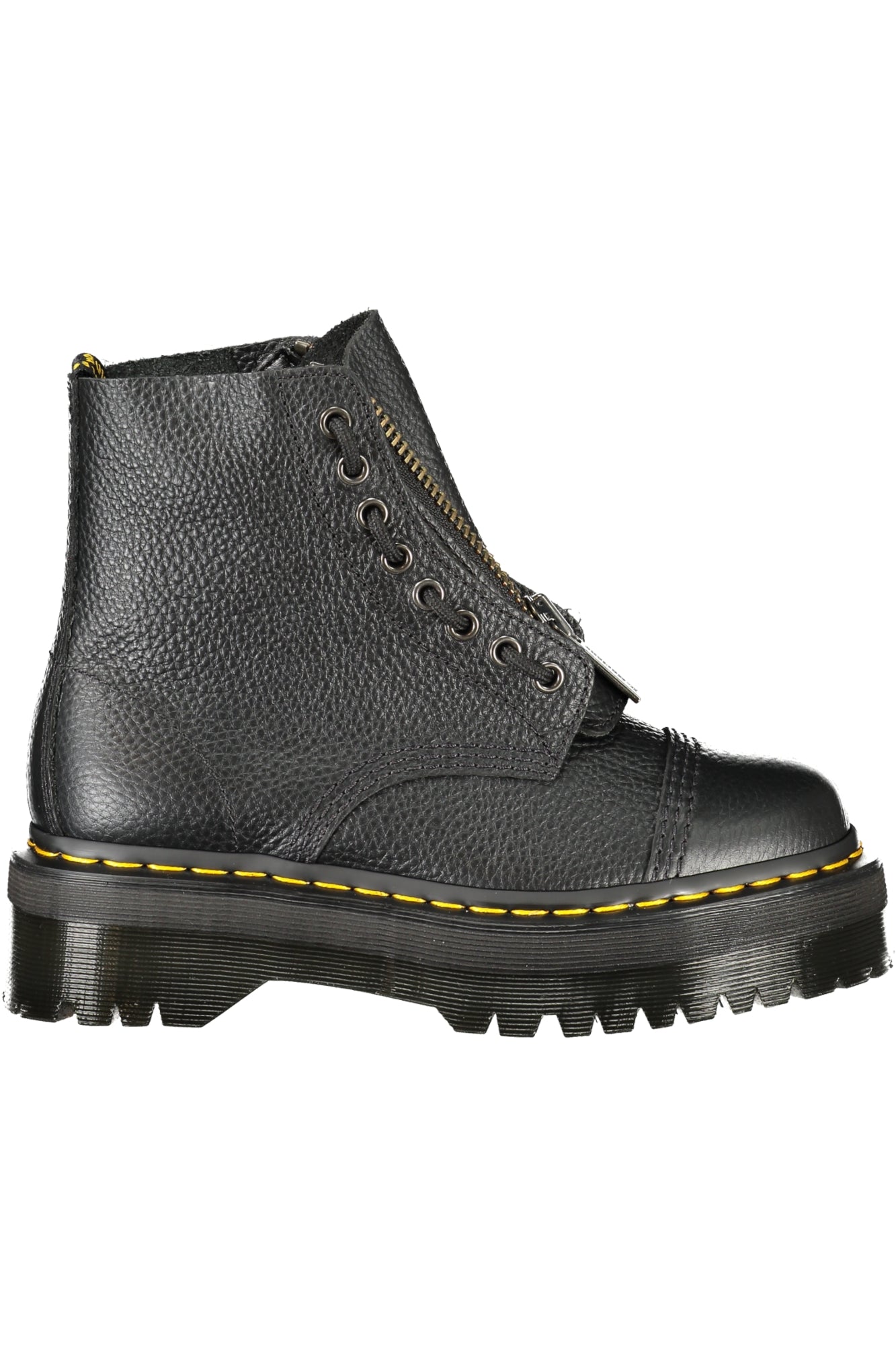 Dr. Martens Sinclair Stiefeletten Damen – Schwarze Stiefel mit Keilabsatz | soulluna.de Schwarz