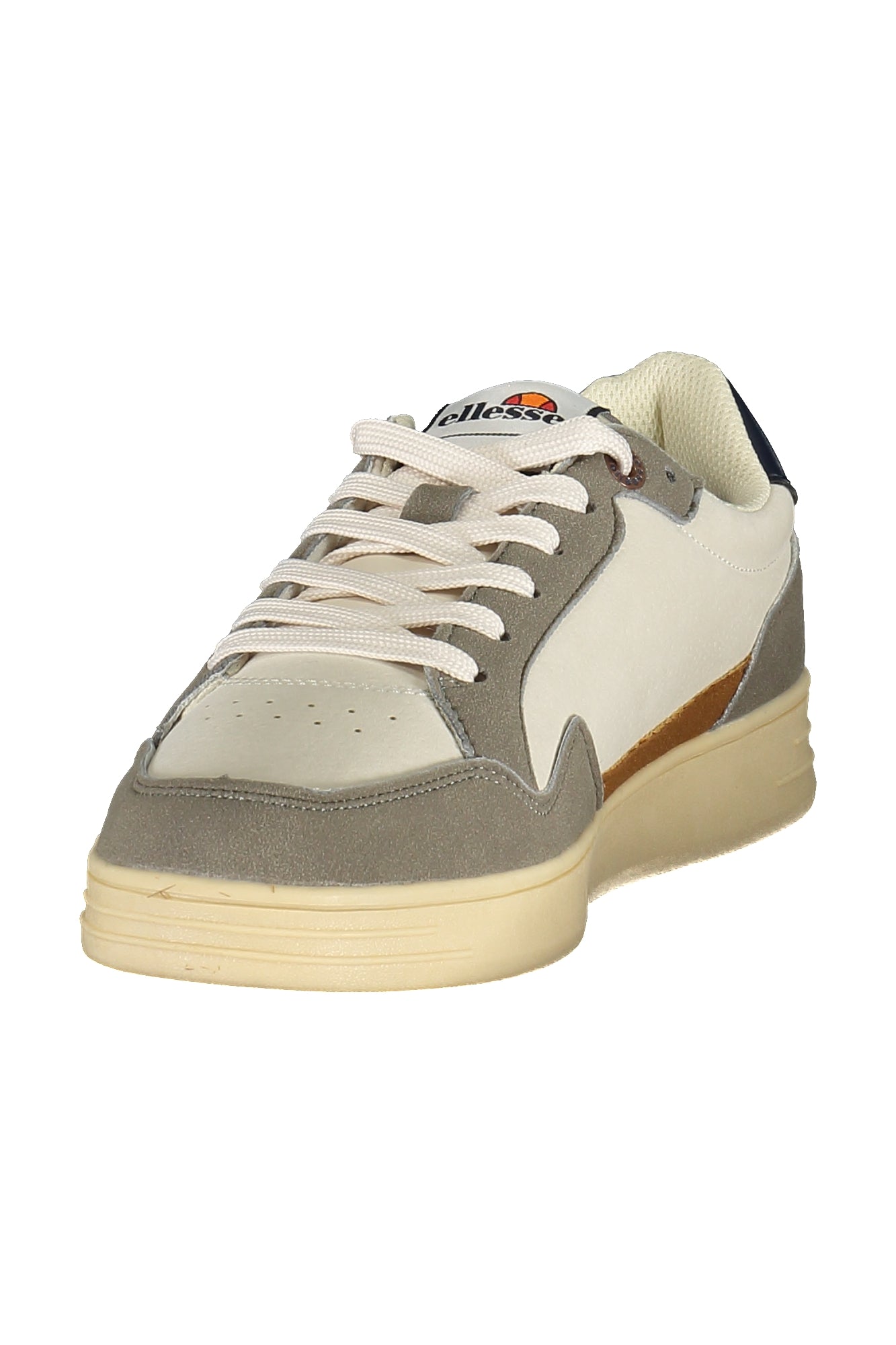 ELLESSE Herren-Sportschuhe Braun – Sneaker für Frühjahr/Sommer mit blauen Details | soulluna.de Grau