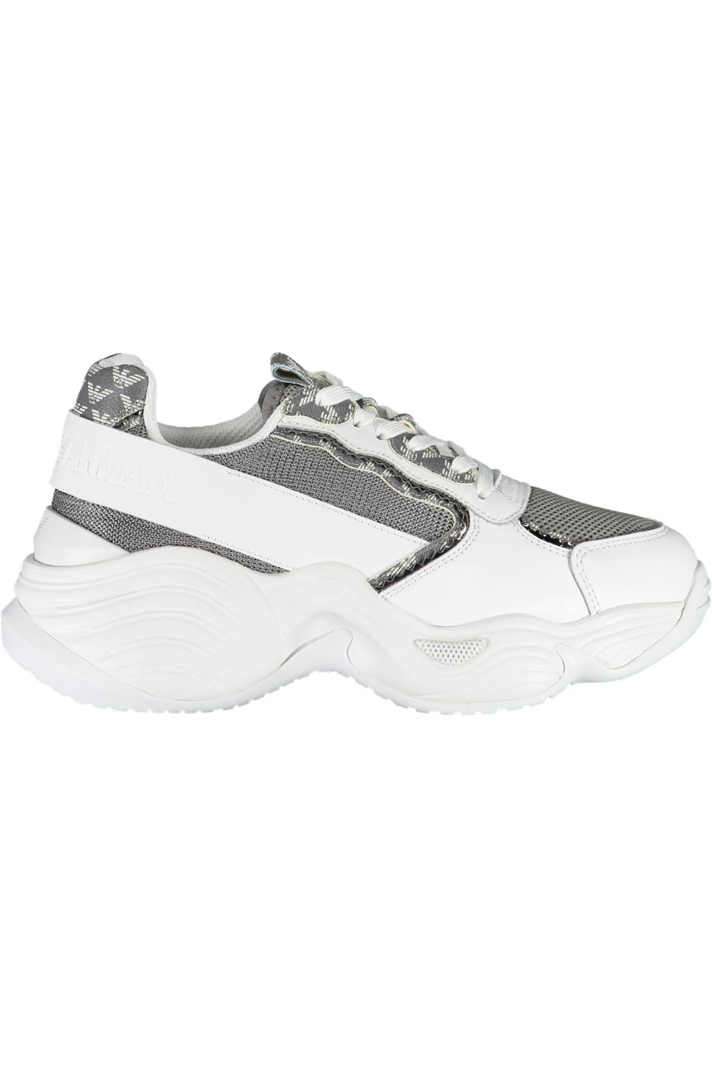 EMPORIO ARMANI WEIßE FRAUEN SPORTSCHUHE
