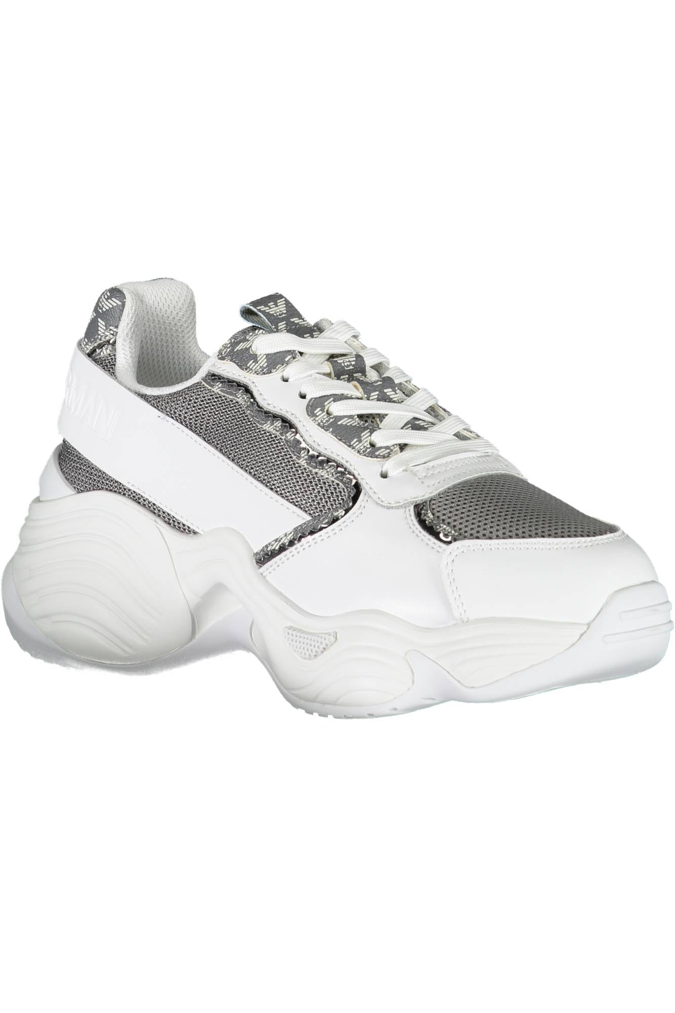 EMPORIO ARMANI WEIßE FRAUEN SPORTSCHUHE