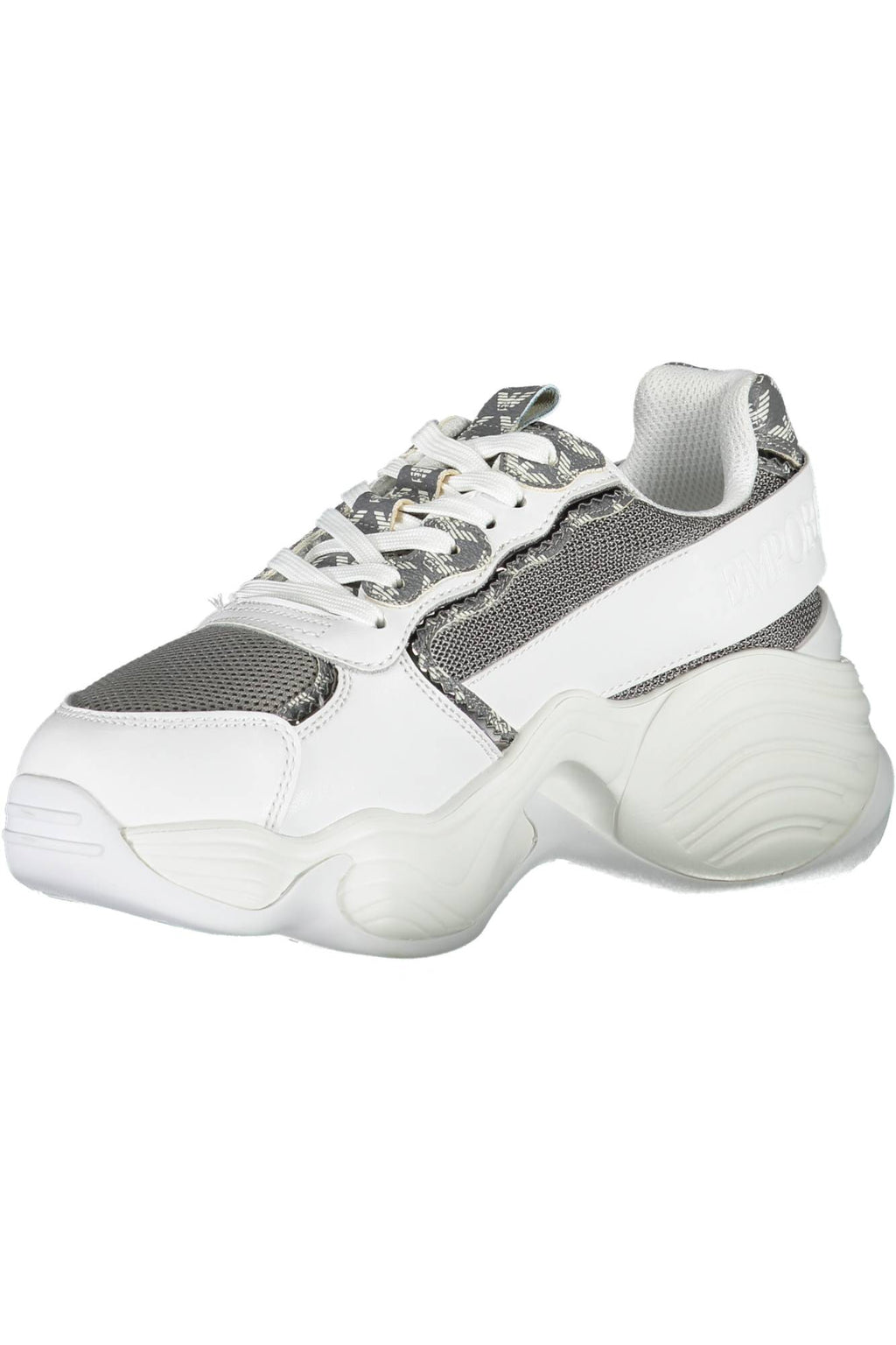 EMPORIO ARMANI WEIßE FRAUEN SPORTSCHUHE