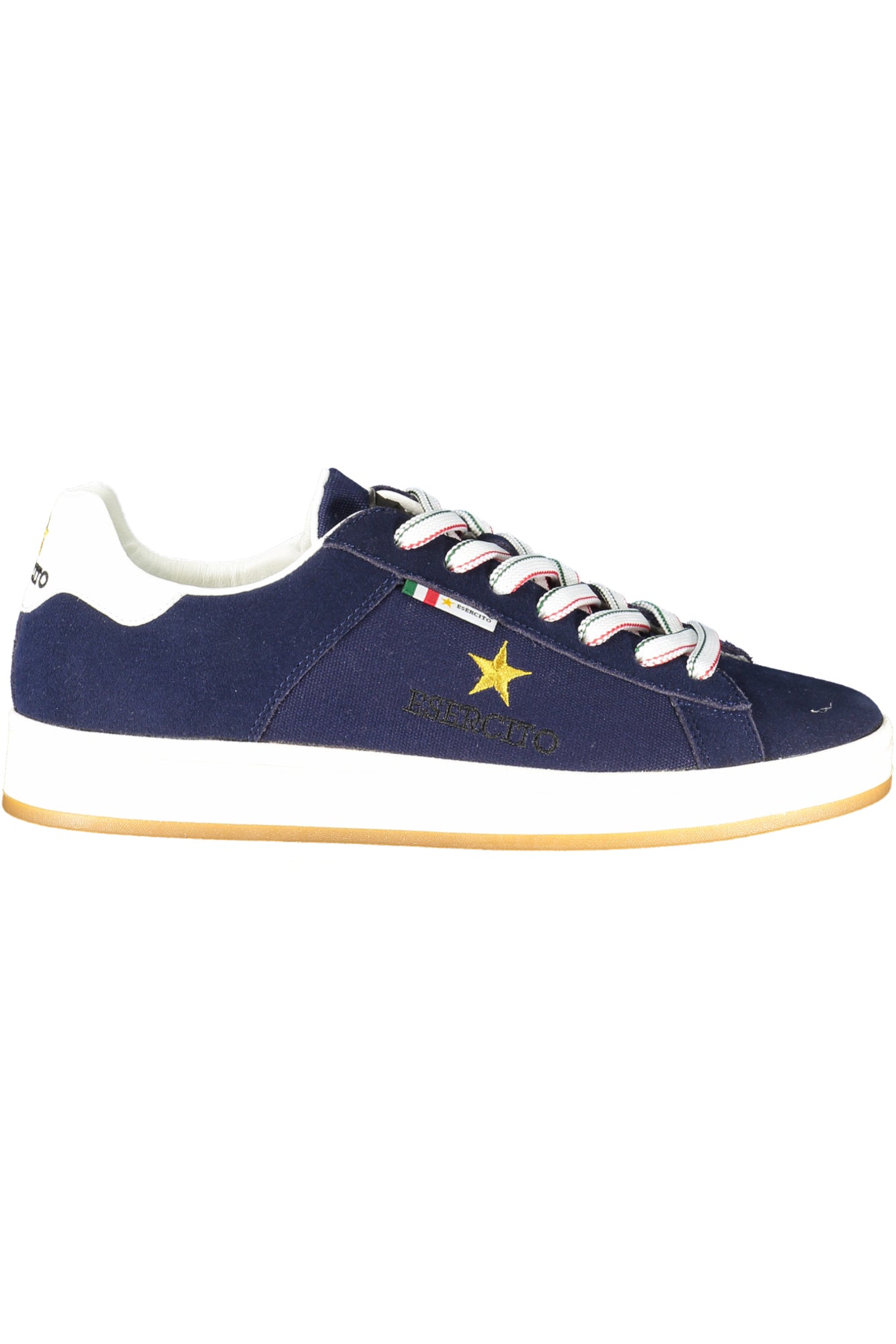 ESERCITO 1659 Army 1659 Herren Sportschuhe Blau – Sneaker mit kontrastierenden Details Blau