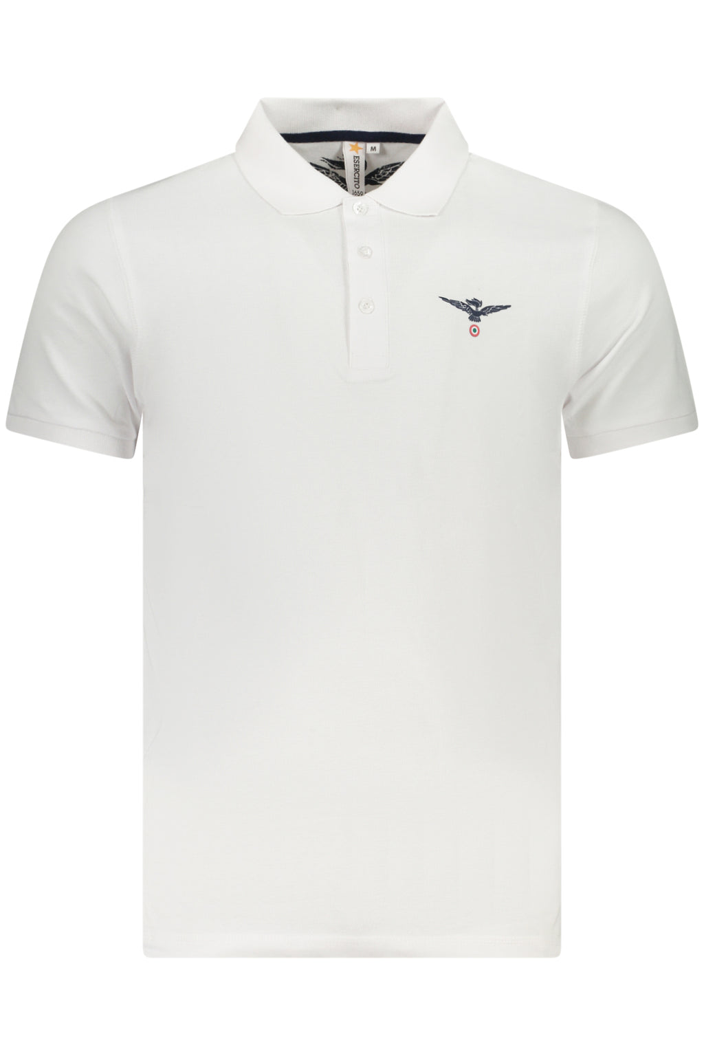 ARMY 1659 HERREN KURZARM-POLO WEISS