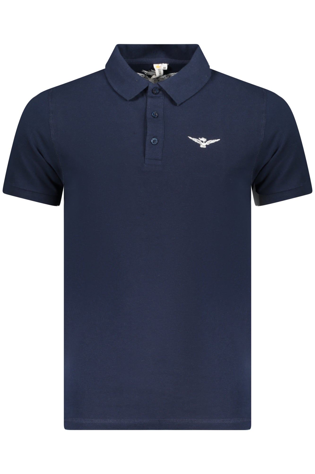ACCADEMIA MILITARE Poloshirt Herren – Kurzarm-Polo aus 100% Baumwolle für Sommer Blau