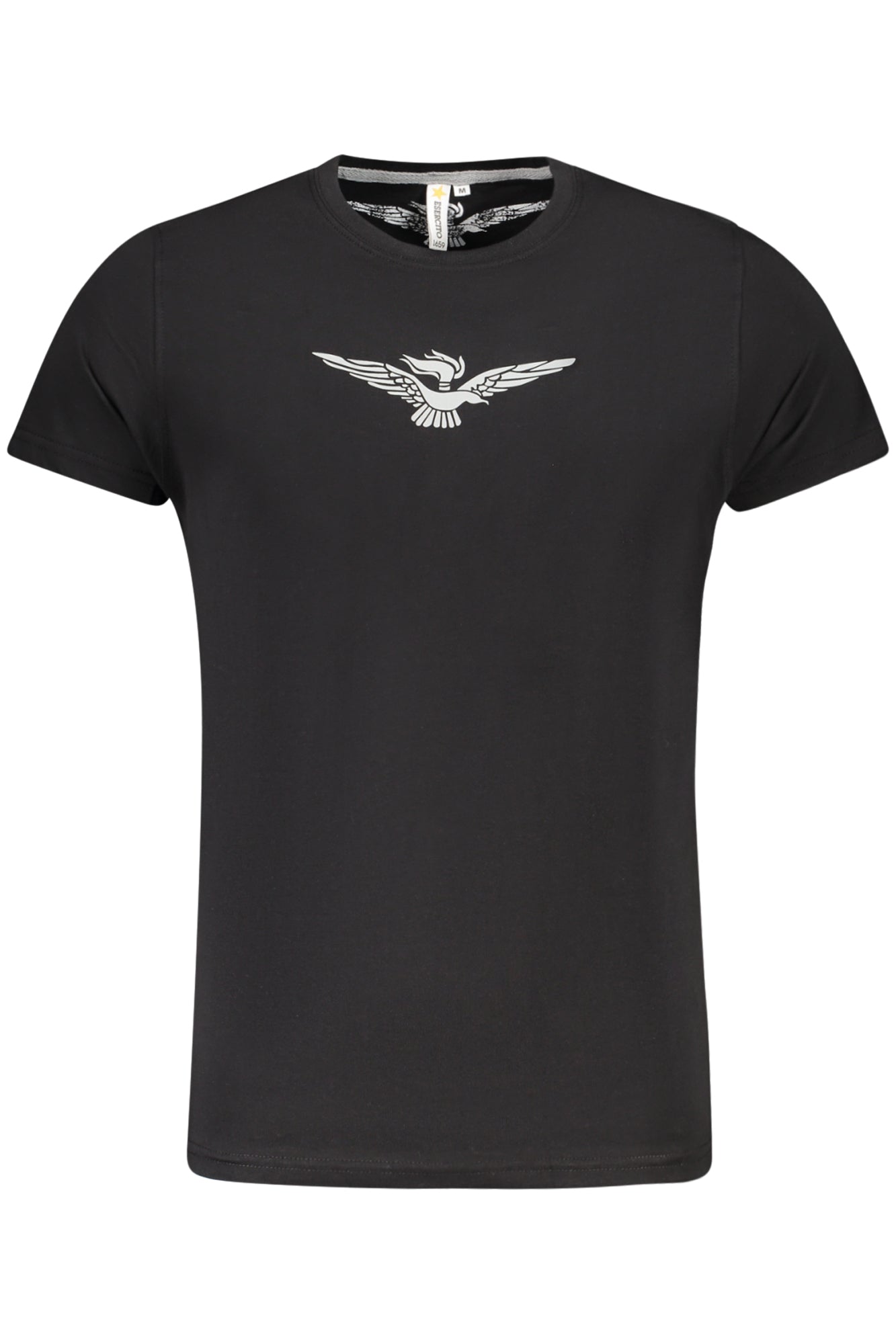 ARMY 1659 SCHWARZES HERREN KURZARM-T-SHIRT