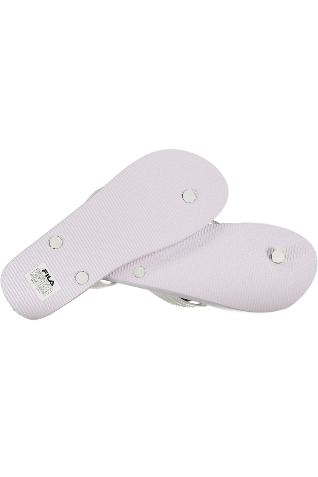 FILA WEISSE SLIPPER-SCHUHE FÜR HERREN