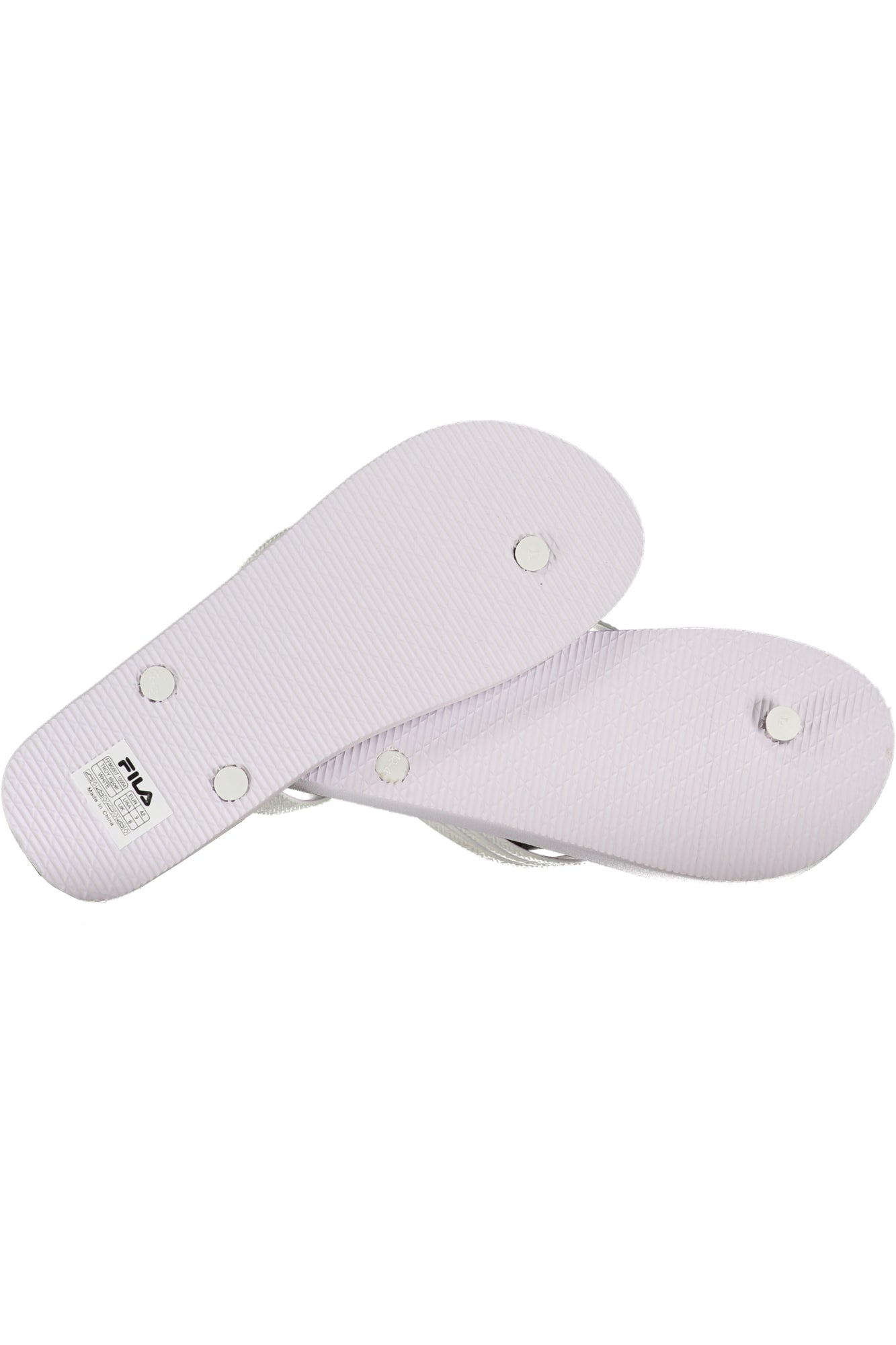 FILA WEISSE SLIPPER-SCHUHE FÜR HERREN