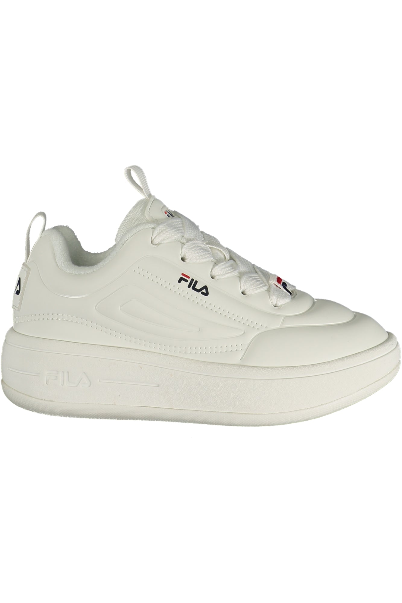 FILA Kinder Sneaker – Sportschuh mit Schnürsenkeln Weiß Hauptbild