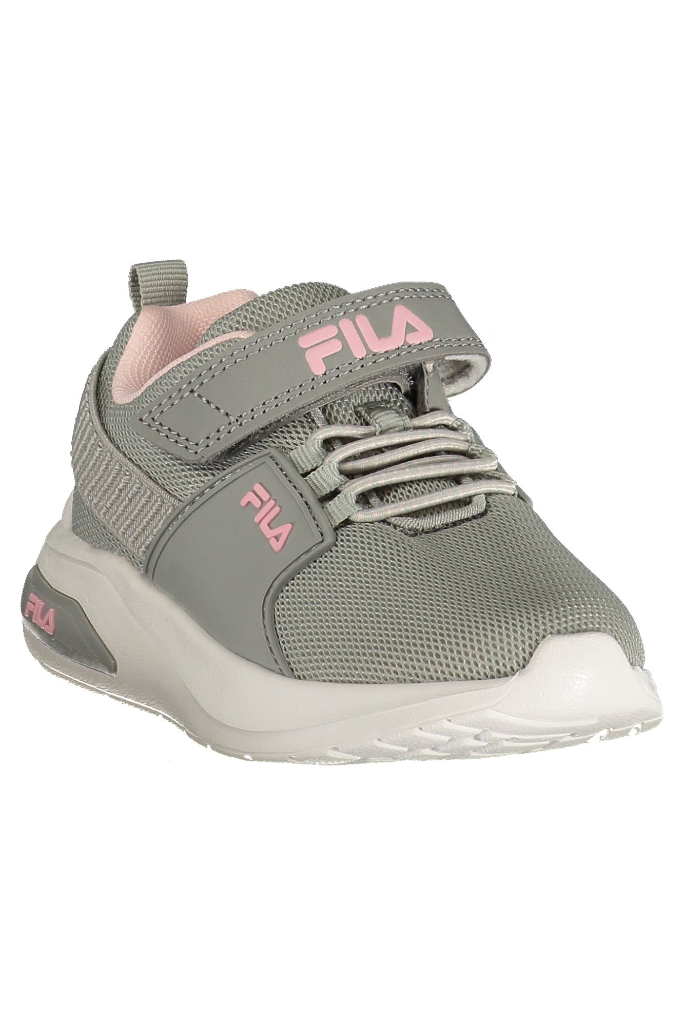 FILA Kinder Sneaker – Sportschuh mit Klett-, sportlich Grau