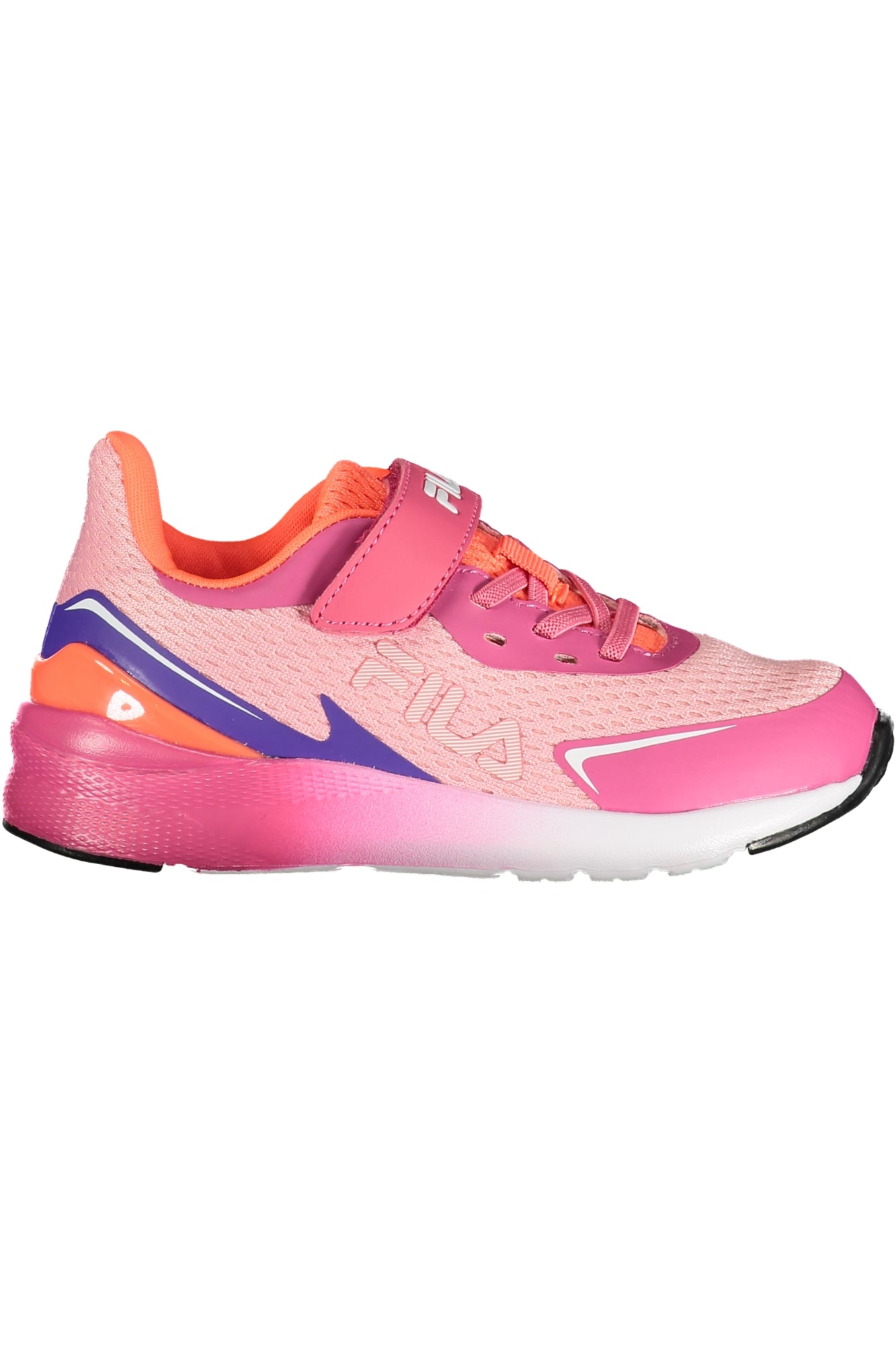 FILA Kinder Sneaker – Sportschuh mit Klettverschluss Rosa